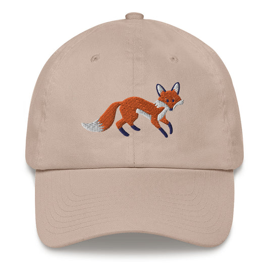 Red Fox Baseball Dad Hat Cap, Animal Mom Trucker Men Women Embroidery Embroidered Hat Gift Starcove Fashion