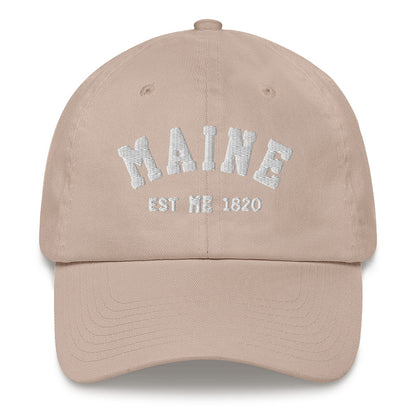 Maine ME State Dad Hats, I Love Maine Retro Vintage Pride USA Gifts Men Women Trucker Baseball Embroidered Hat Starcove Fashion