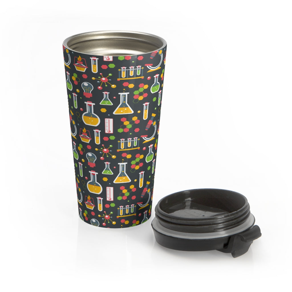 Chemistry Stainless Steel Travel Mug, Science Eco Friendly Cup