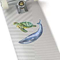 Turtle Whale Sticker Pack, Vsco Vinyl Decal Bumper Sticker Laptop Sign ...
