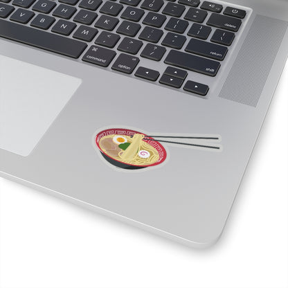 Ramen Sticker, Noodle Soup Asian Food Chopsticks  Laptop Decal Vinyl Cute Waterbottle Tumbler Car Bumper Aesthetic Die Cut Starcove Fashion