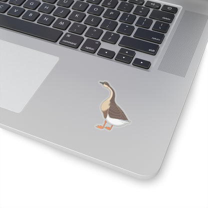 Goose Sticker, Animal Bird Laptop Decal Vinyl Cute Waterbottle Tumbler Car Waterproof Bumper Aesthetic Die Cut Wall Mural Starcove Fashion