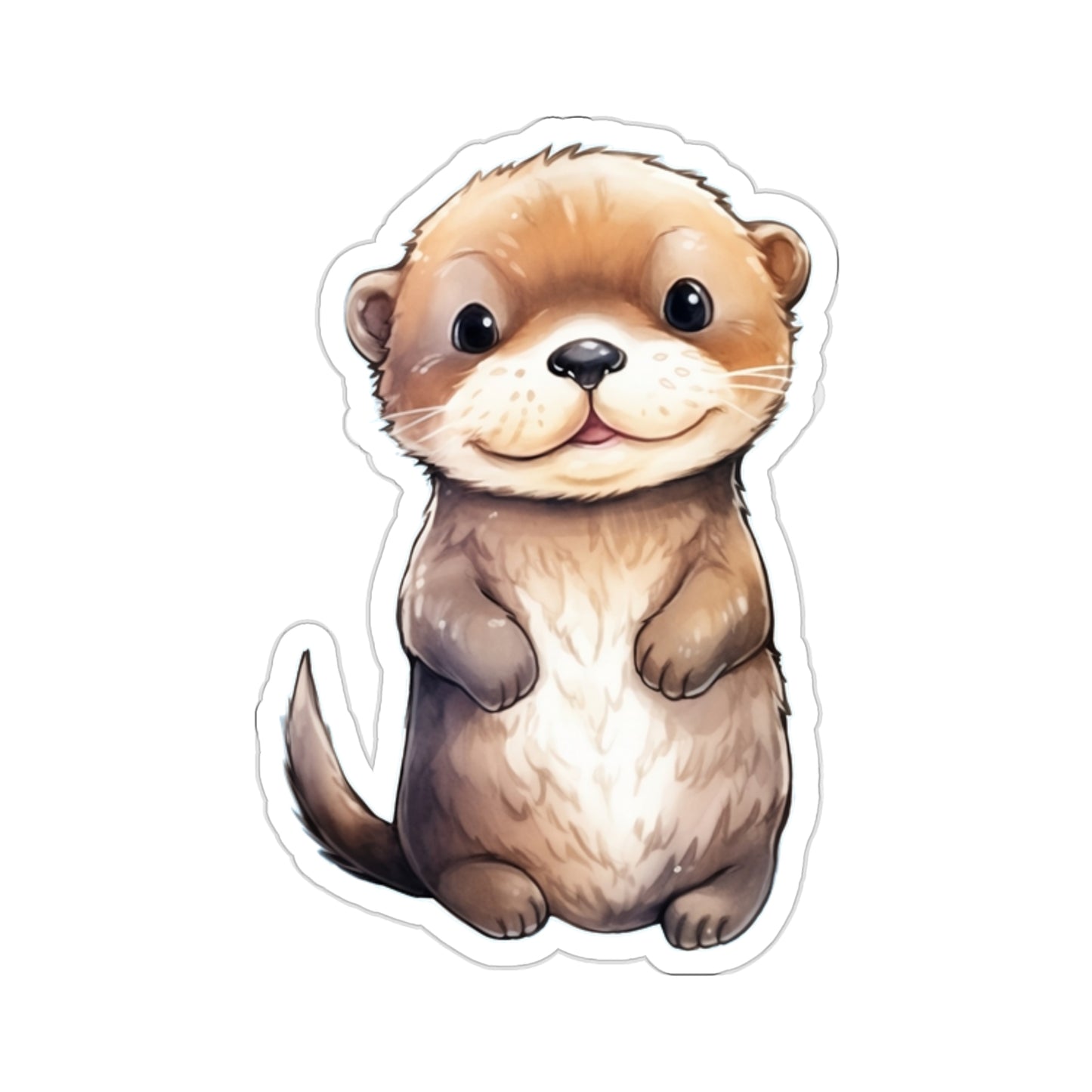 Sea Otter Sticker Cute Wild Animal Stickers Waterproof, Vinyl and  Dishwasher Safe Laptop, Notebook, Planner, Tumbler Decal 