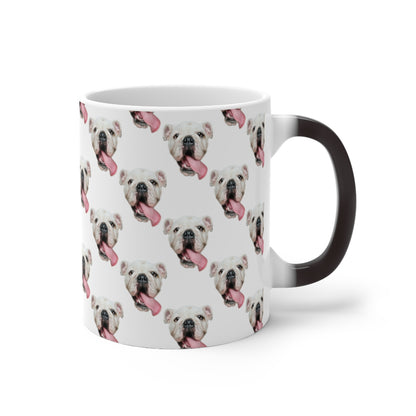 Color Changing Mug, Custom Photo Pattern Magic Mug, Heat Change Unique Personalized Gift for Him Her Friend Family Cat Dog Baby Mom Dad Gift Starcove Fashion