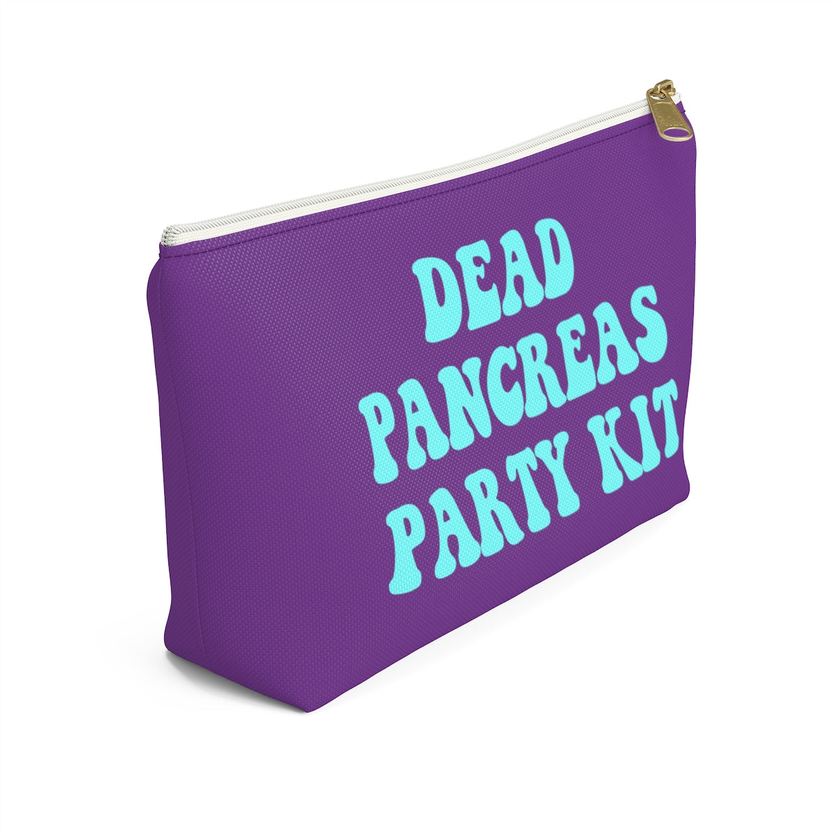 Dead Pancreas Party Kit Bag, Diabetes Supply Bag, Fun Diabetic Supply Case, Cute Carrying Bag Gift, Type 1 Diabetes Accessory Zipper Pouch w T-bottom Starcove Fashion