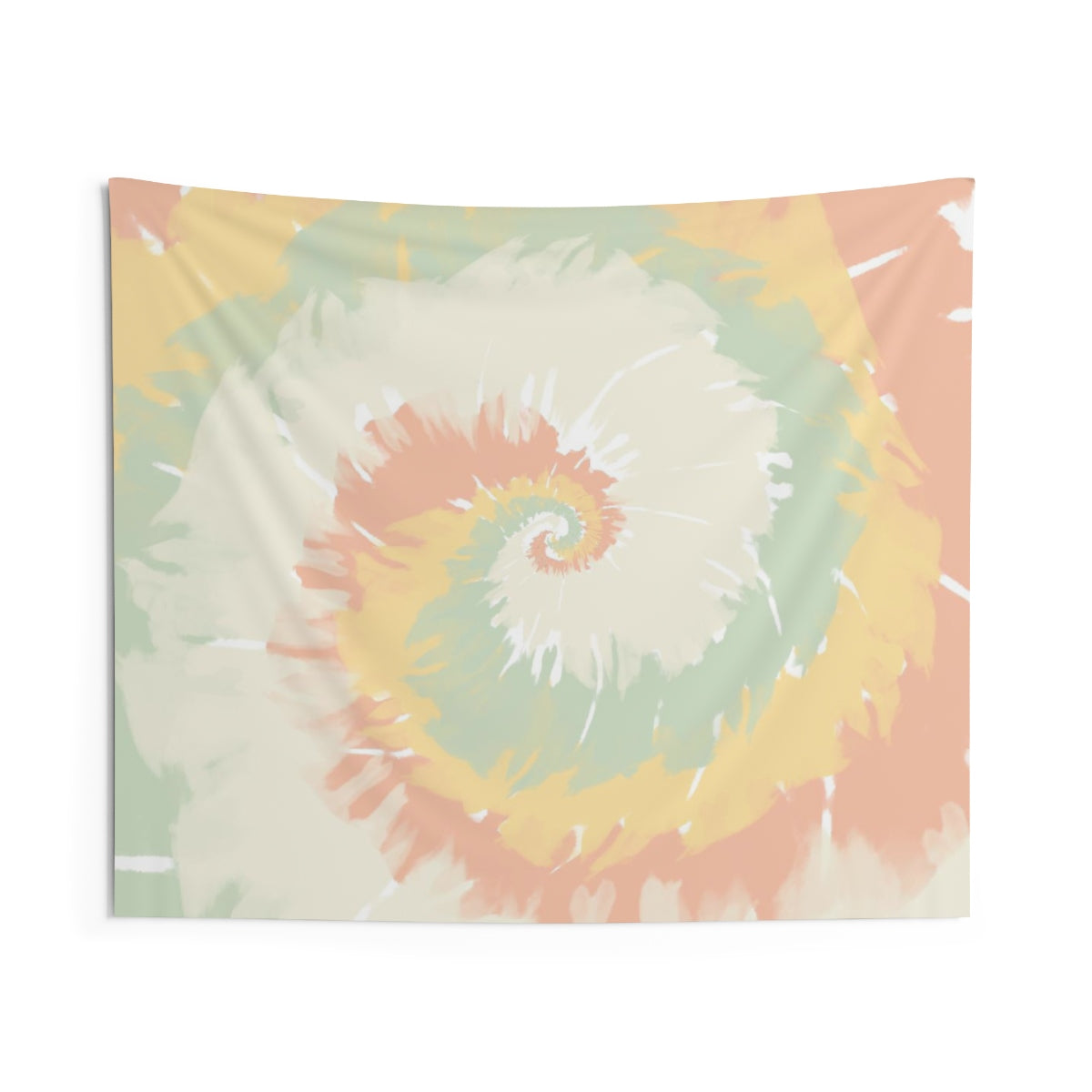 Tie Dye Tapestry Wall Hanging, Pastel Swirl Art Landscape Indoor Wall Tapestries Large Small Decor Home Dorm Room Gift Starcove Fashion