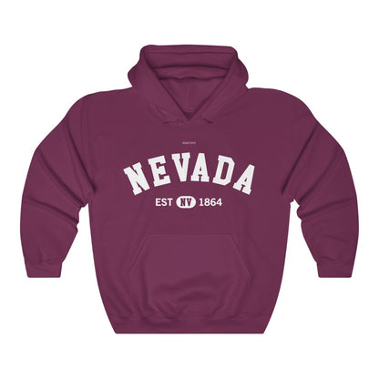 Nevada NV State, I Love Nevada Retro Vintage Home Pride Souvenir USA Gifts Travel Pullover Hoodie Men Women Hooded Sweatshirt Starcove Fashion