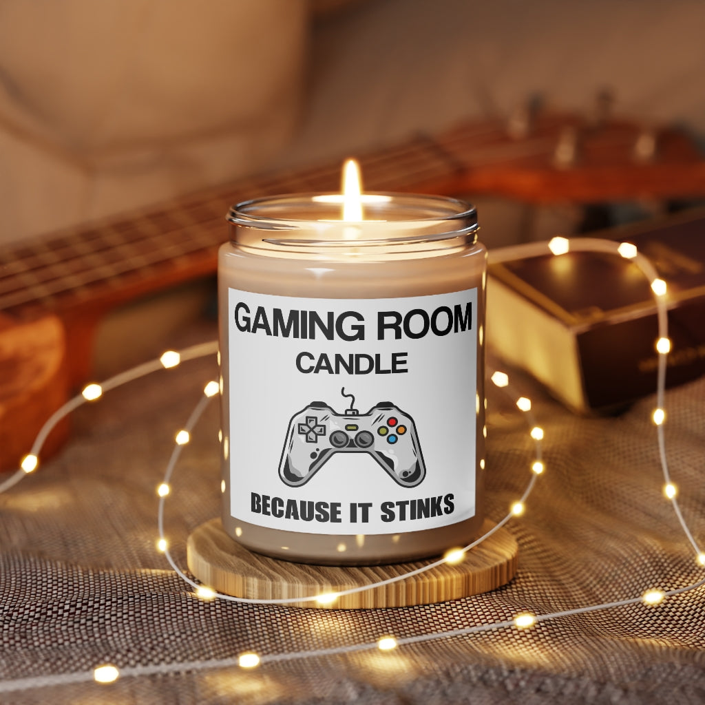 Gaming room Candle, Funny Sayings Gamer Aromatherapy Scented Soy Wax Gift Him Teenage Boy Men Boyfriend Birthday Present Decor Starcove Fashion