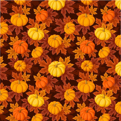 Fall Duvet Cover, Autumn Leaves Pumpkin Microfiber Full Queen Twin Unique Vibrant Bed Modern Home Bedding Bedroom Decor Starcove Fashion