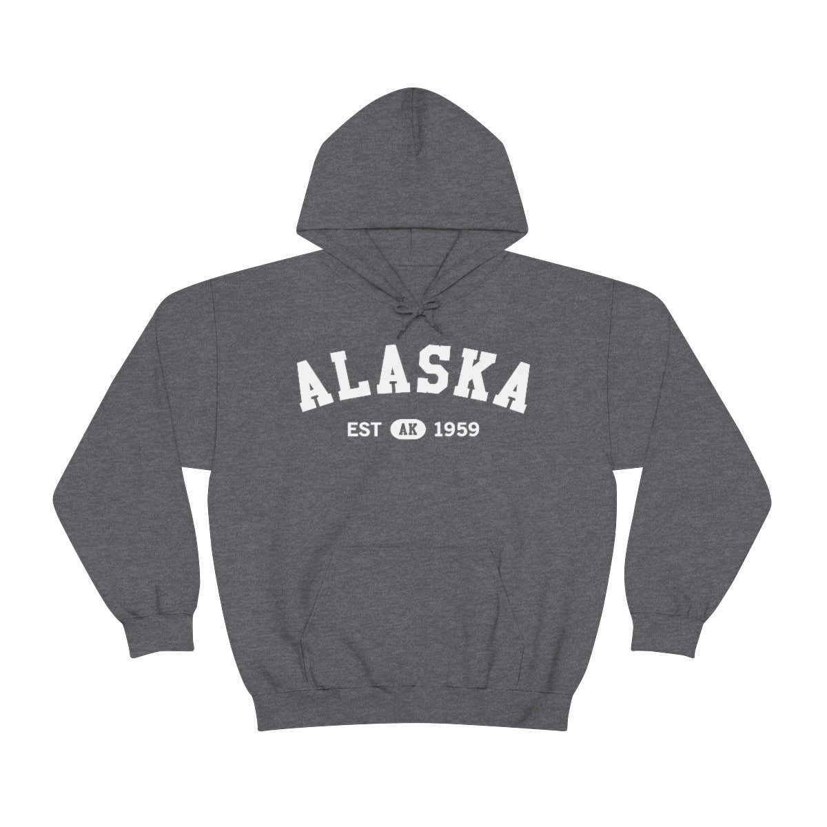 Alaska AK State Hoodie, I Love Retro Vintage Home Pride Travel Souvenir USA Gifts Cruise Pullover Men Women Hooded Sweatshirt Starcove Fashion