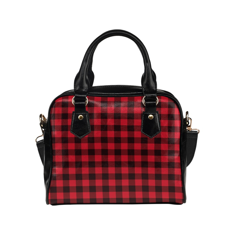 Vegan Leather Handbags | Alexa Plaid Hobo | Jen & Co.