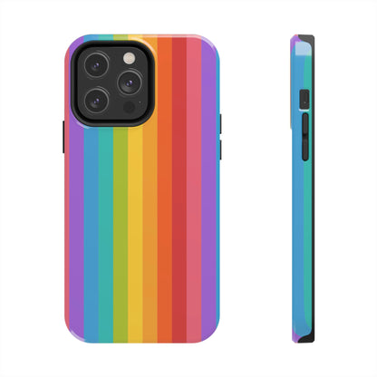 Rainbow iPhone 14 13 Pro Max Tough Case Mate, Colorful Cute Pride Aesthetic Iphone 12 11 Mini Se  X Xr Xs 8 Plus 7 6 Phone Cover Gift Starcove Fashion