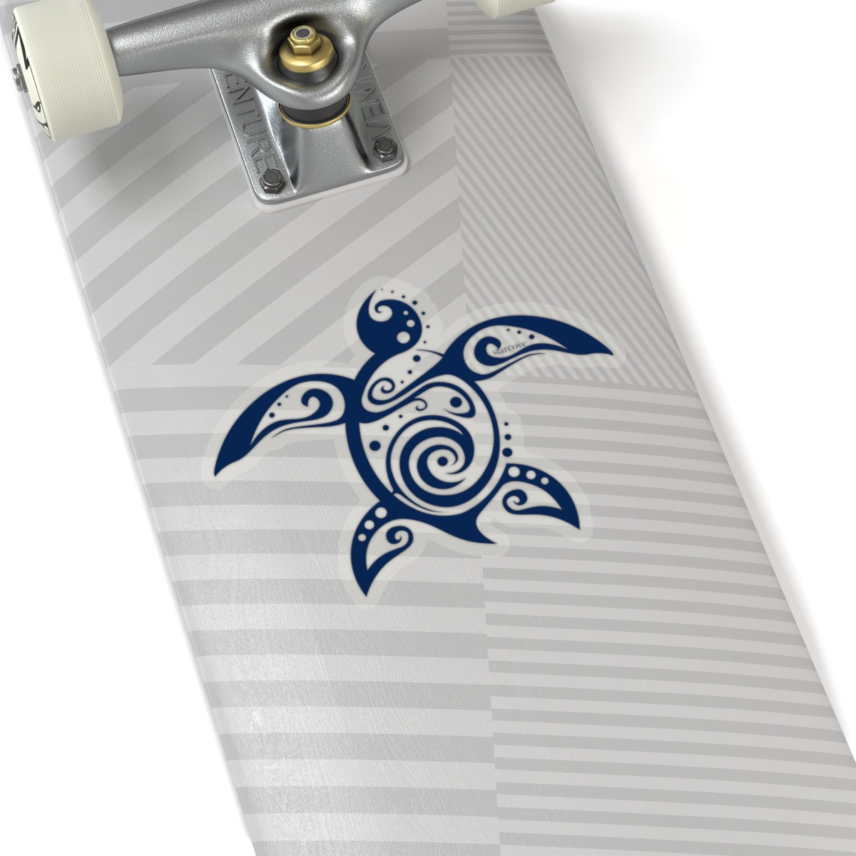 Tribal Sea Turtle Waterproof Decal Sticker Blue Tattoo Wave Art Animals Laptop Decal Vinyl Cute Waterbottle Tumbler Car Aesthetic Wall Mural Starcove Fashion