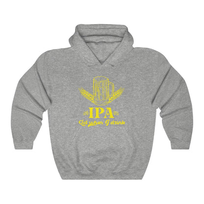IPA Lot When I Drink Hoodie, Funny Craft Beer Drinker's Pun Drinking Funny Pullover Men Women Aesthetic Hooded Sweatshirt Starcove Fashion