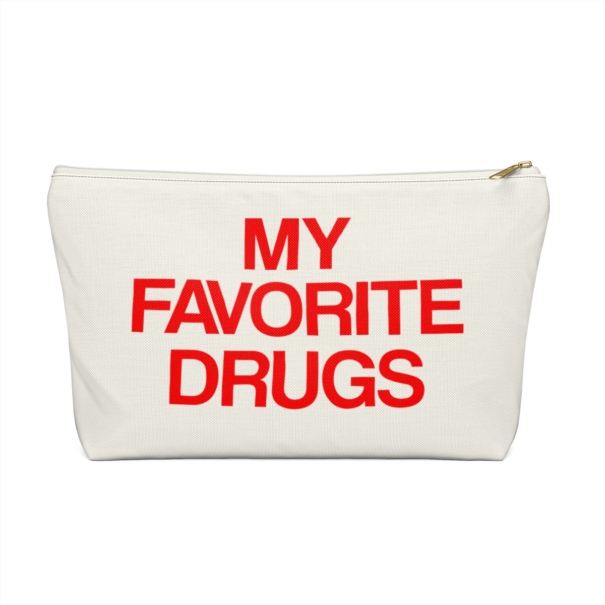 My Favorite Drugs Bag Pouch, Funny Fun Medicinal Medical Medicine Medication Bag Pills Makeup Festival Accessory Pouch w T-bottom Starcove Fashion