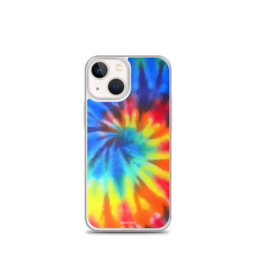 Tie Dye iPhone 13 12 Pro Max Case, Rainbow Cute Blue Red Phone Gift Colorful iPhone 11 Mini SE 2020 XS Max XR X 7 Plus 8 Starcove Fashion