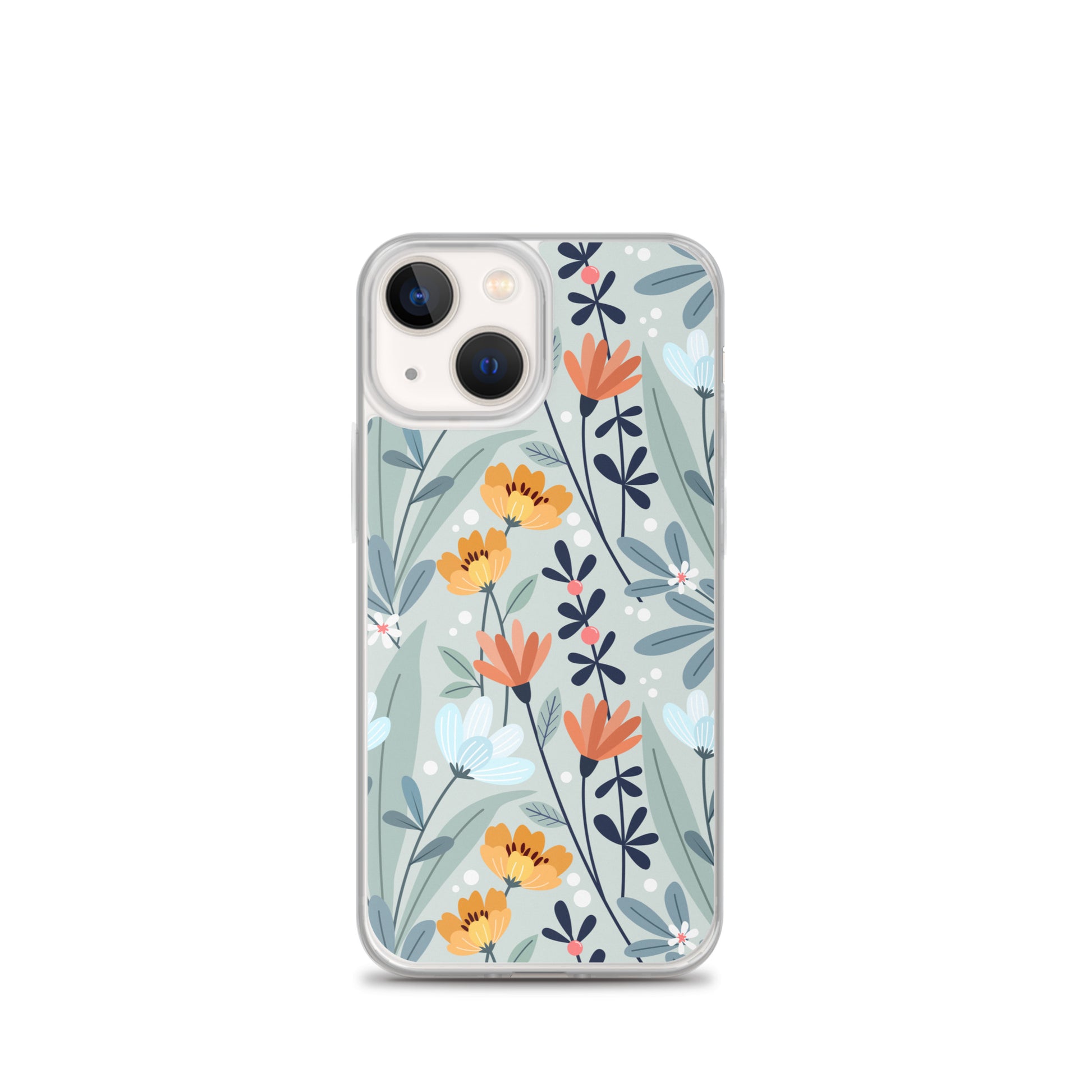 Watercolor Flowers iPhone 15 14 13 12 Pro Max Case, Print Cute Gift, Aesthetic iPhone 11 Mini SE 2020 XS Max XR X Plus Cell Phone iPhone 11