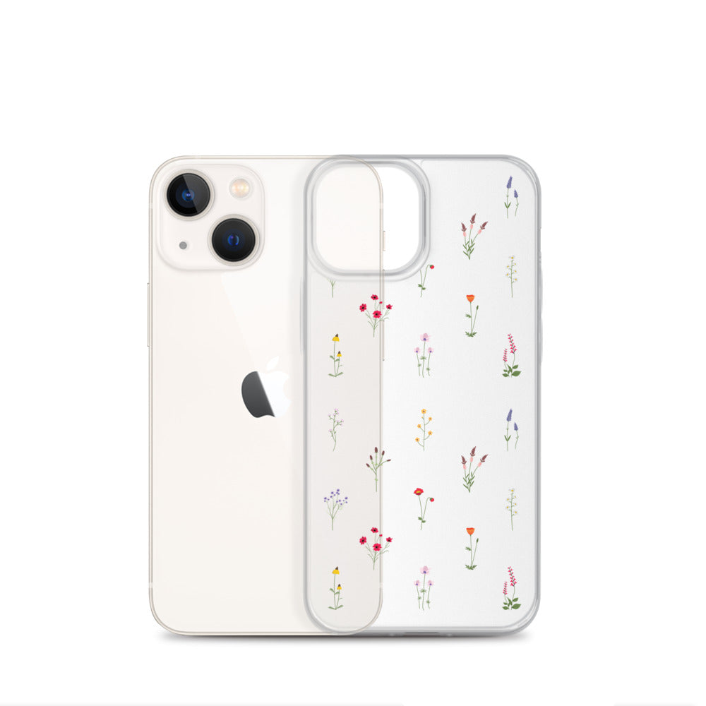Clear Wildflowers iPhone 16 15 14 13 12 Pro Max Case, Transparent Cute Nature Flower Floral Print iPhone 11 Mini SE XS XR X 7 8 Cell Cover iPhone 13 Clear Wildflowers iPhone 16 15 14 13 12 Pro Max Case, Transparent Cute Nature Flower Floral Print iPhone 11 Mini SE XS XR X 7 8 Cell Cover iPhone 13