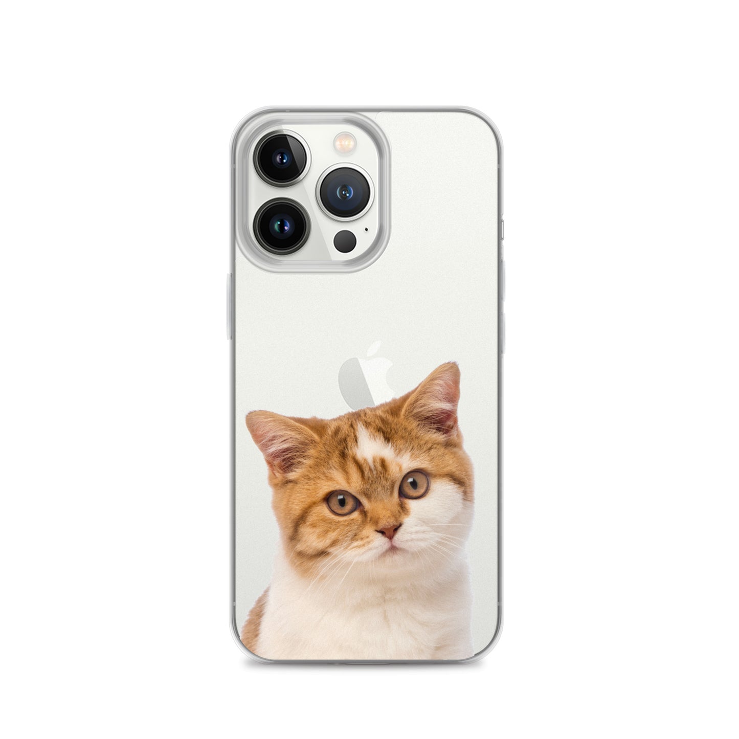 Custom Cat Clear iPhone 14 Pro Max Case, Personalized Photo Pet Gift iPhone 13 12 11 Mini SE XS Max XR X 8 7 Plus Transparent Starcove Fashion