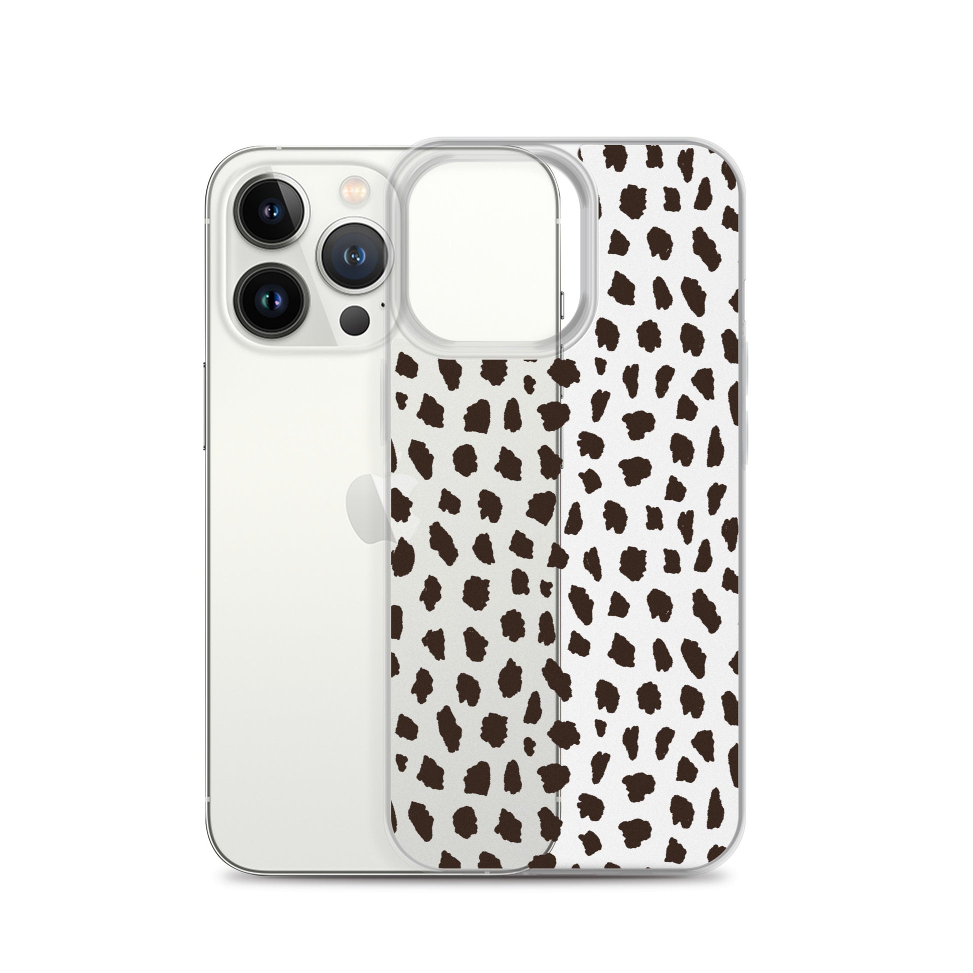 Cheetah Pattern Clear iPhone 14 13 12 Pro Max Case, Animal Print Cute Aesthetic iPhone 11 Mini SE 2020 XS Max XR X 8 7 Plus Transparent Starcove Fashion
