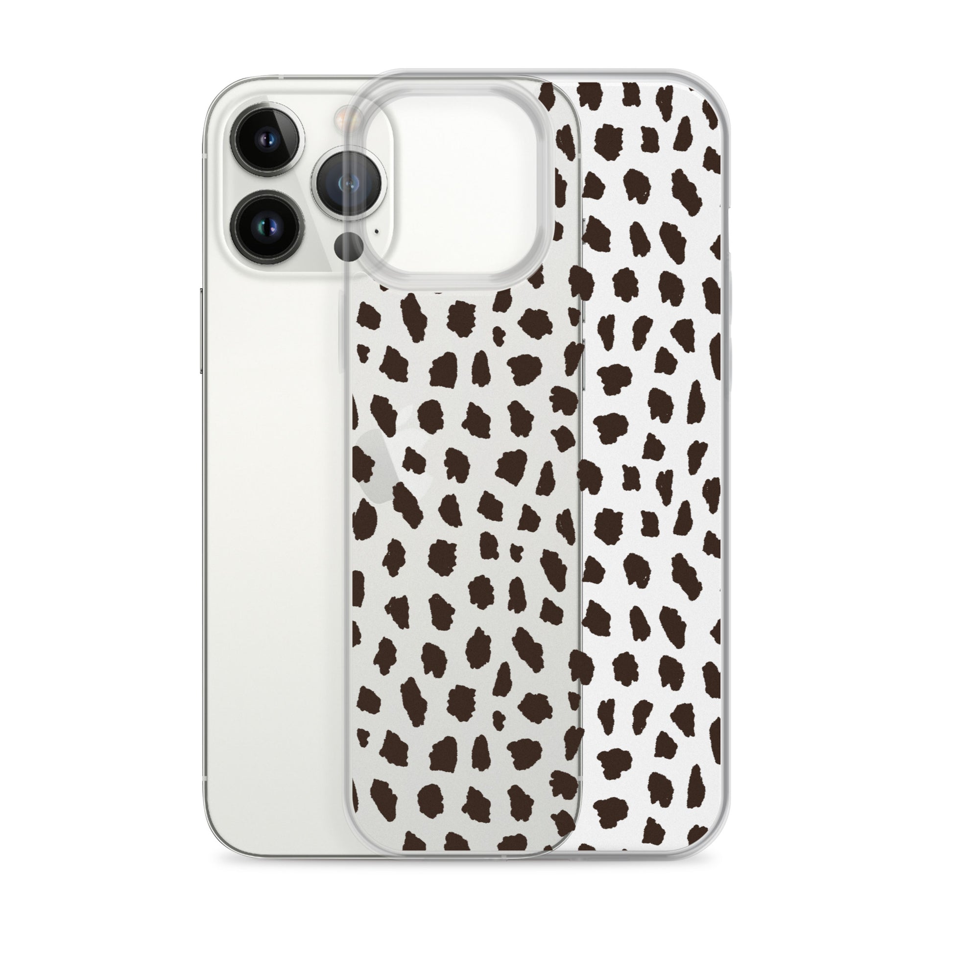 Cheetah Pattern Clear iPhone 14 13 12 Pro Max Case, Animal Print Cute Aesthetic iPhone 11 Mini SE 2020 XS Max XR X 8 7 Plus Transparent Starcove Fashion