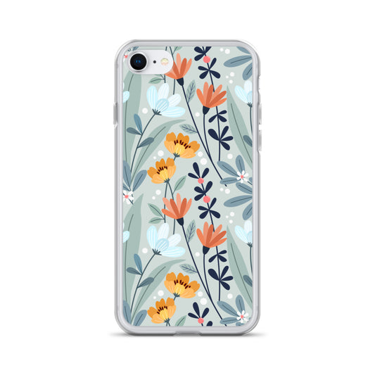 Watercolor Flowers iPhone 13 12 Pro Max Case, Print Cute Gift, Aesthetic iPhone 11 Mini SE 2020 XS Max XR X 7 Plus 8 Cell Phone Starcove Fashion