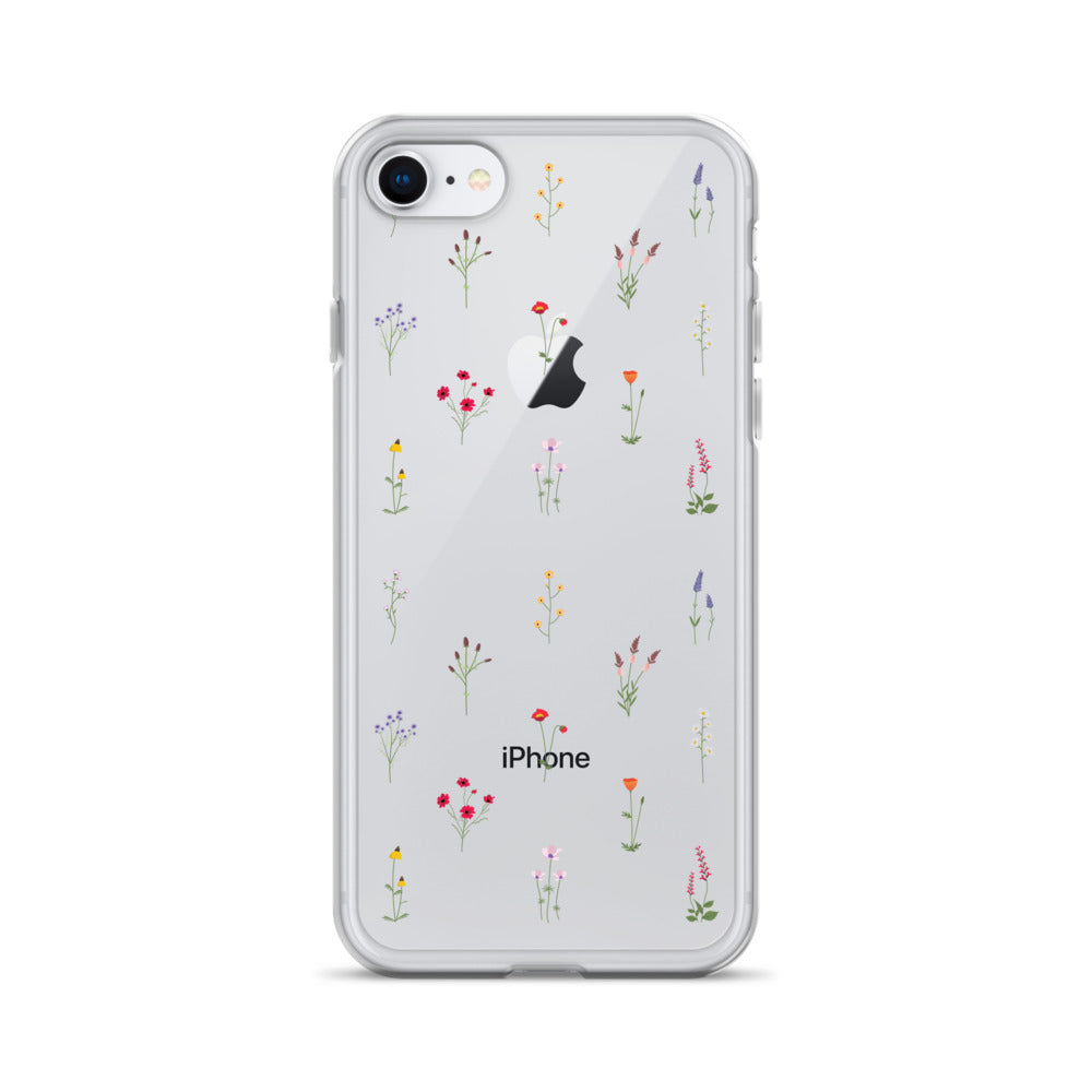 Clear Wildflowers Iphone 14 13 12 Pro Max Case, Transparent Cute Natur –  Starcove Fashion