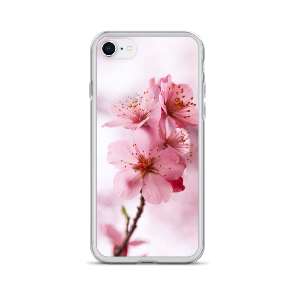 Cherry Blossom Phone Case, Pink Floral iPhone 13 Pro Max Cute Aesthetic 12 11 Mini SE 2020 XS Max XR X 8 7 Plus Starcove Fashion