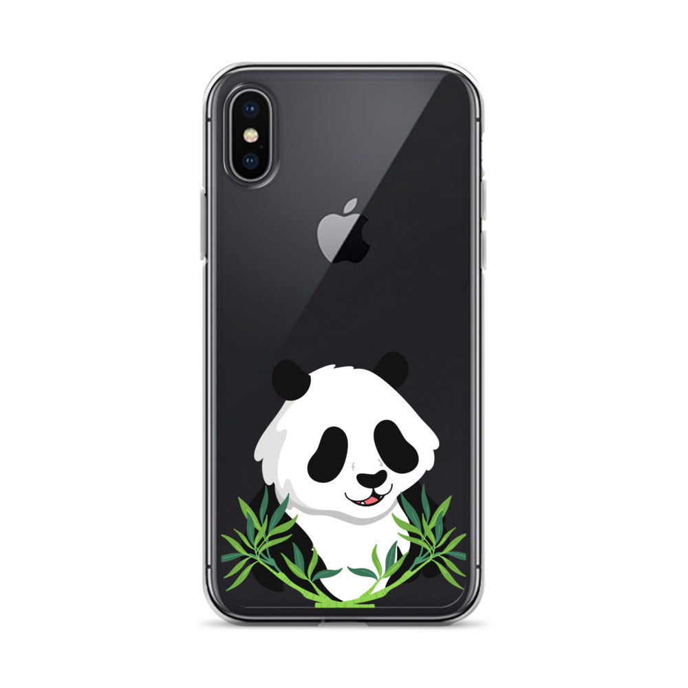 Panda Clear iPhone 13 Pro Max Case, Print Cute Kawaii Aesthetic iPhone 12 11 Mini SE 2020 XS Max XR X 8 7 Plus Cell Phone Cover Starcove Fashion