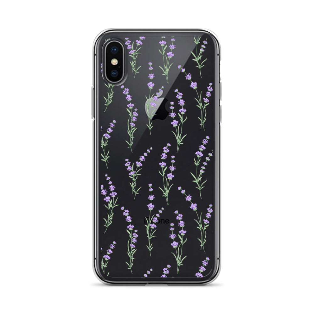 Clear Lavender Phone Case, Flower iPhone 17 16 15 14 13 Pro Max Print Starcove Fashion Clear Lavender Phone Case, Flower iPhone 17 16 15 14 13 Pro Max Print Starcove Fashion