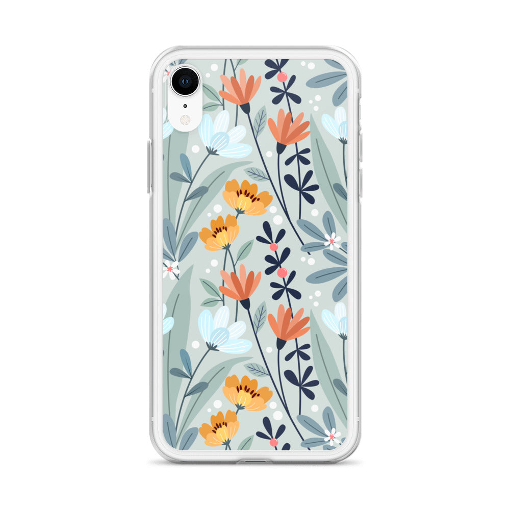 Watercolor Flowers iPhone 13 12 Pro Max Case, Print Cute Gift, Aesthetic iPhone 11 Mini SE 2020 XS Max XR X 7 Plus 8 Cell Phone Starcove Fashion