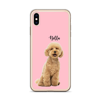 Custom Pet Phone Case, Dog Cat Photo Name Personalized Iphone 14 13 12 11 Pro Max Mini SE 2020 XS XR X 8 7 Plus Starcove Fashion