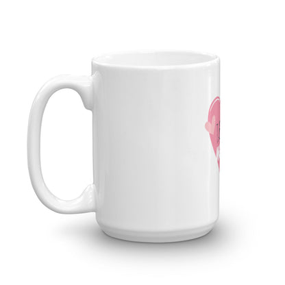 The Best Mom Mug, Love Heart Mothers Day Gift Mama Coffee White Ceramic Unique Tea Mug Dishwasher safe mug Glossy Mug Starcove Fashion