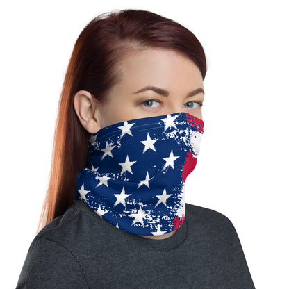 American Flag Face Masks, USA Patriotic Neck Gaiter Face Shield Mouth Protection Covering Scarf Headwear Headband Bandanna Starcove Fashion
