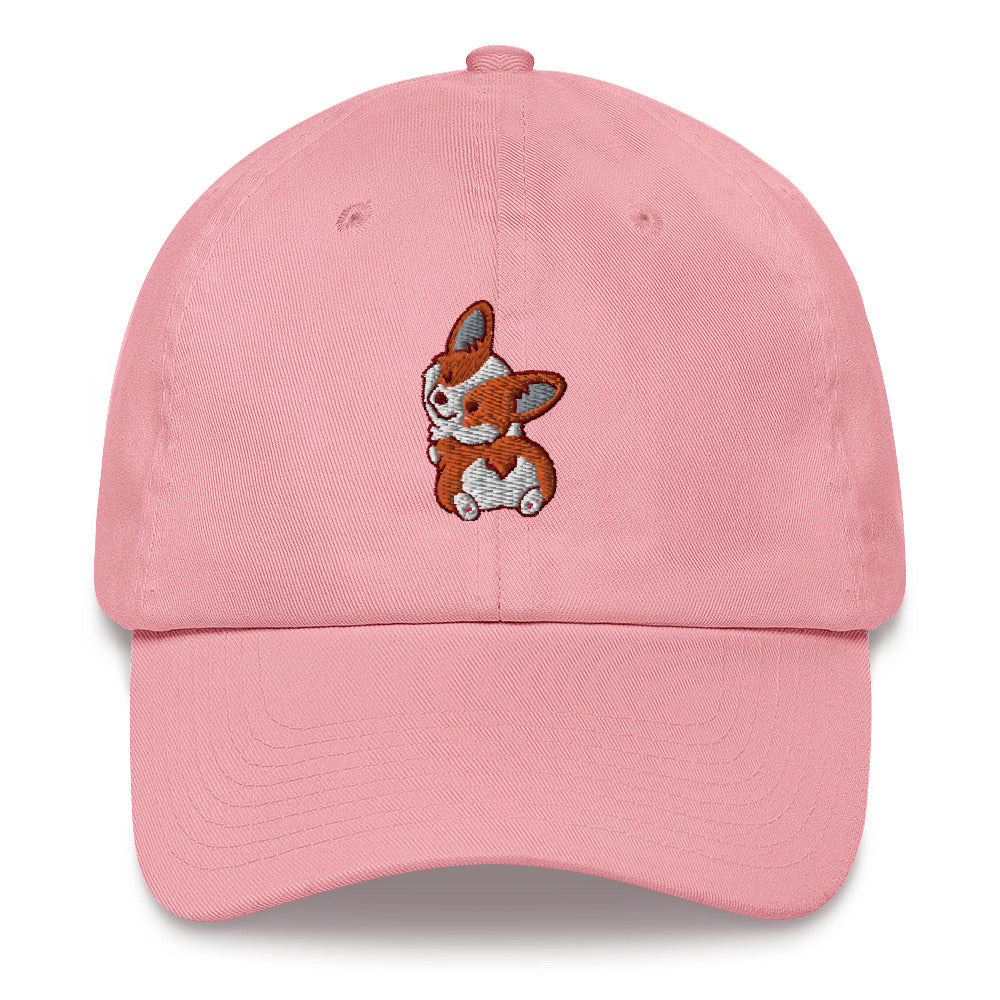 Corgi Embroidered Hat, Baseball Cap Cute Dog Lover Gift Pet Mom Dad Embroidery Puppy Men Women Starcove Fashion