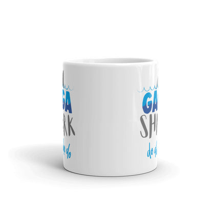 Gaga Shark Mug, Funny Gift For Mom Grandma Coffee Mug Cup Tea Lover Unique Novelty Cool New Gift Ceramic 11oz Baby Shark Starcove Fashion