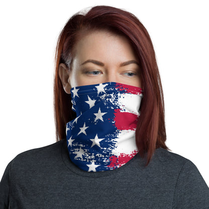 American Flag Face Masks, USA Patriotic Neck Gaiter Face Shield Mouth Protection Covering Scarf Headwear Headband Bandanna Starcove Fashion