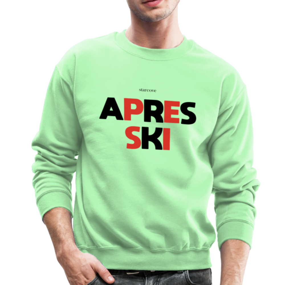 Apres Ski Sweatshirt Sweater, Vintage Winter Red Party Skiing Chalet Mountain Men Women's Long Sleeve Top Clothes Gift Starcove Fashion