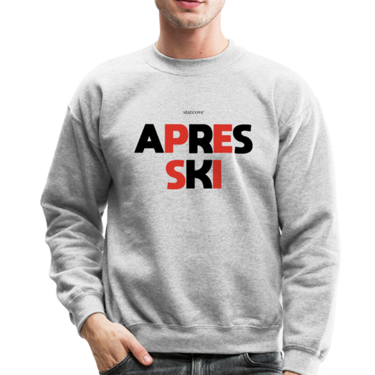 Apres Ski Sweatshirt Sweater, Vintage Winter Red Party Skiing Chalet Mountain Men Women's Long Sleeve Top Clothes Gift Starcove Fashion