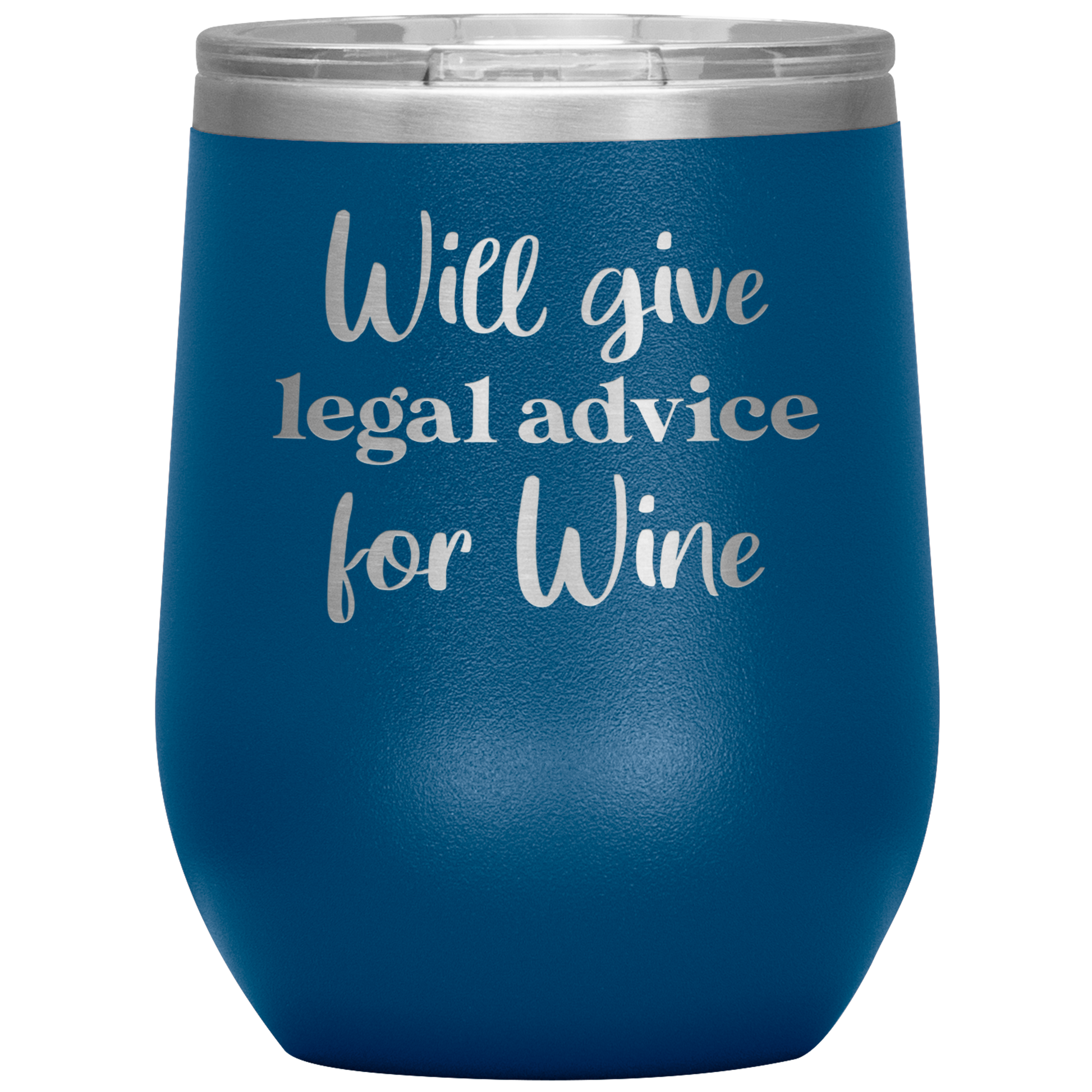 Lawyer Gifts, Will Give Legal Advice for Wine Tumbler Mug Gift Idea Law School Judge Attorney Student Paralegal Graduation Prosecutor Starcove Fashion