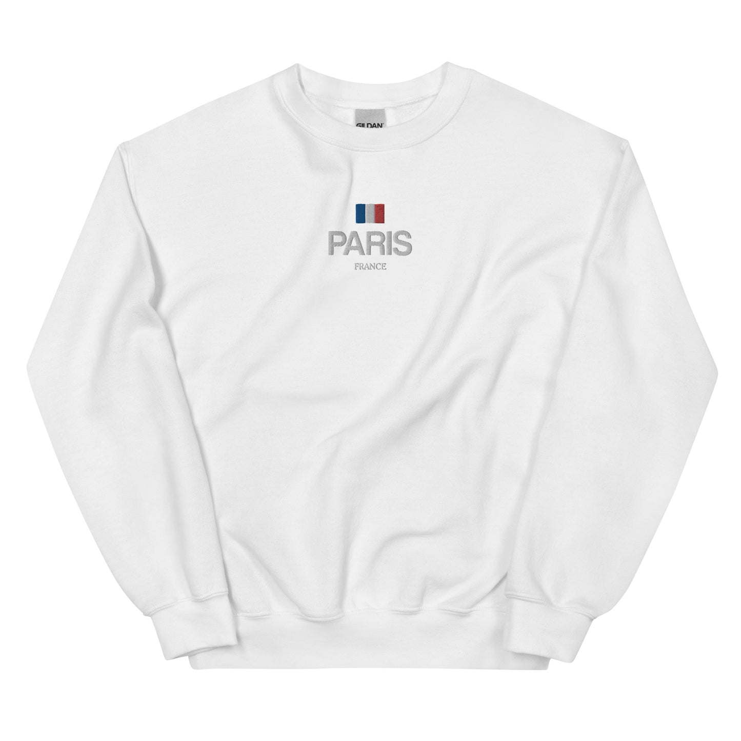 Paris France Embroidered Sweatshirt, Vintage City Travel Crewneck sweater Graphic Pullover Men Women Aesthetic Top Gifts Starcove Fashion
