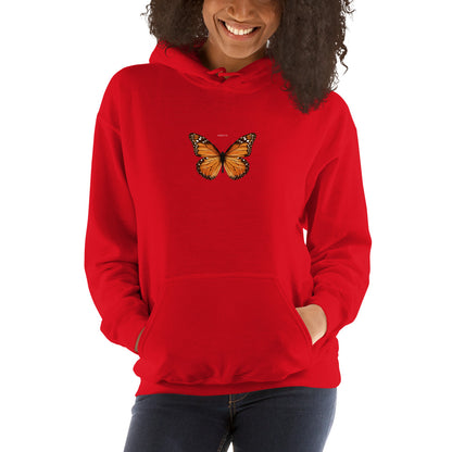 Butterfly Hoodie, Monarch Pullover Hoodie Men Women Adult Aesthetic Graphic Hooded Sweatshirt Starcove Fashion