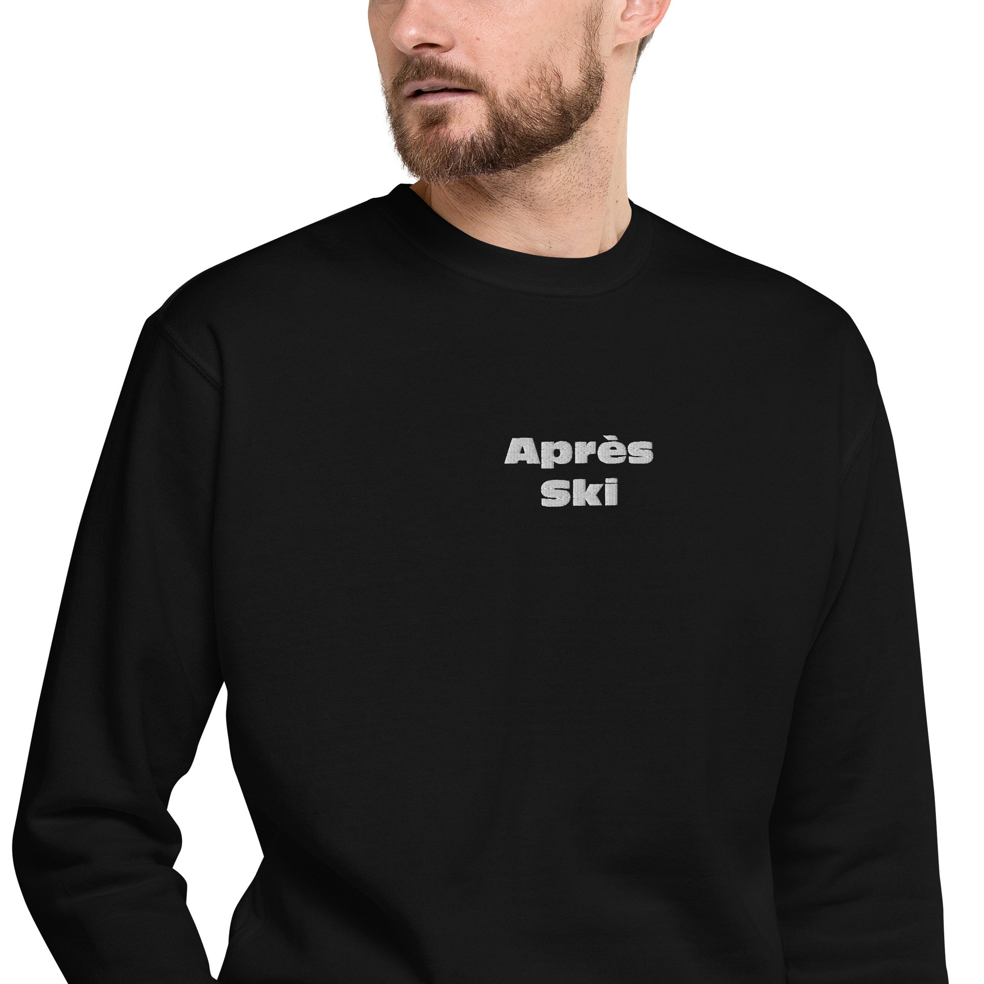 Apres Ski Embroidered Sweatshirt, Vintage Retro Sweater Embroidery Men Women Weekend Pullover Clothing Top Club Starcove Fashion